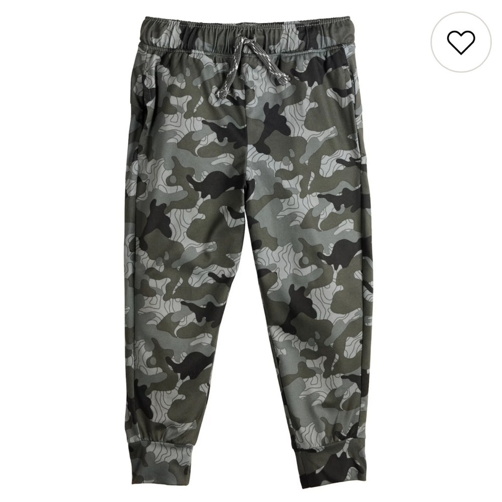 Jumping Beans Long Sleeve Top with Camouflage Joggers outfit - Picture 3 of 5